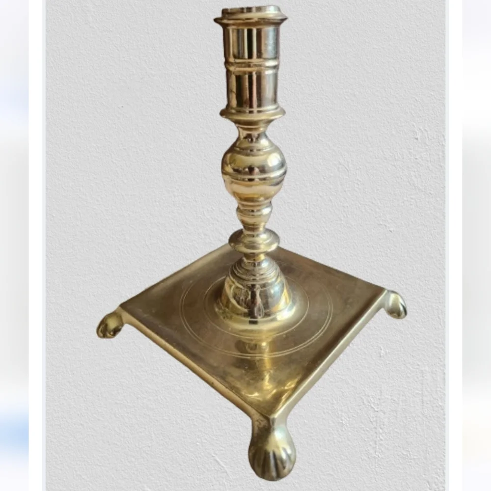 VTG Brass Candle Holder